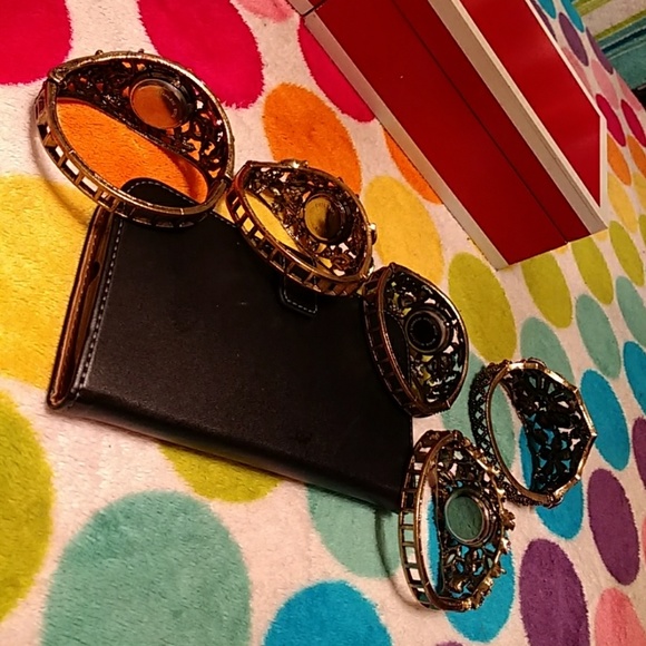 New Beautiful multi colors bangle watches/bangle main image 5